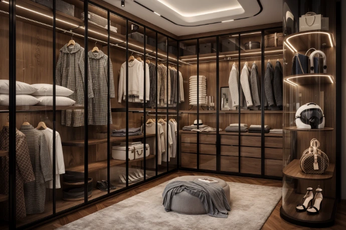 Dressing Room Architectural Haut de Gamme / Vestidor Arquitectónico de Lujo
