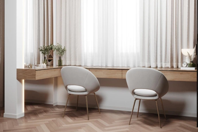 Coiffeuse Design Intégrée / Tocador de Diseño Integrado