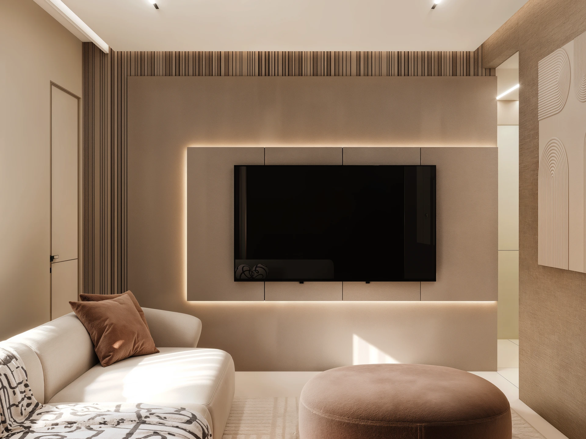 Signature Luxury Apartment – Living Room