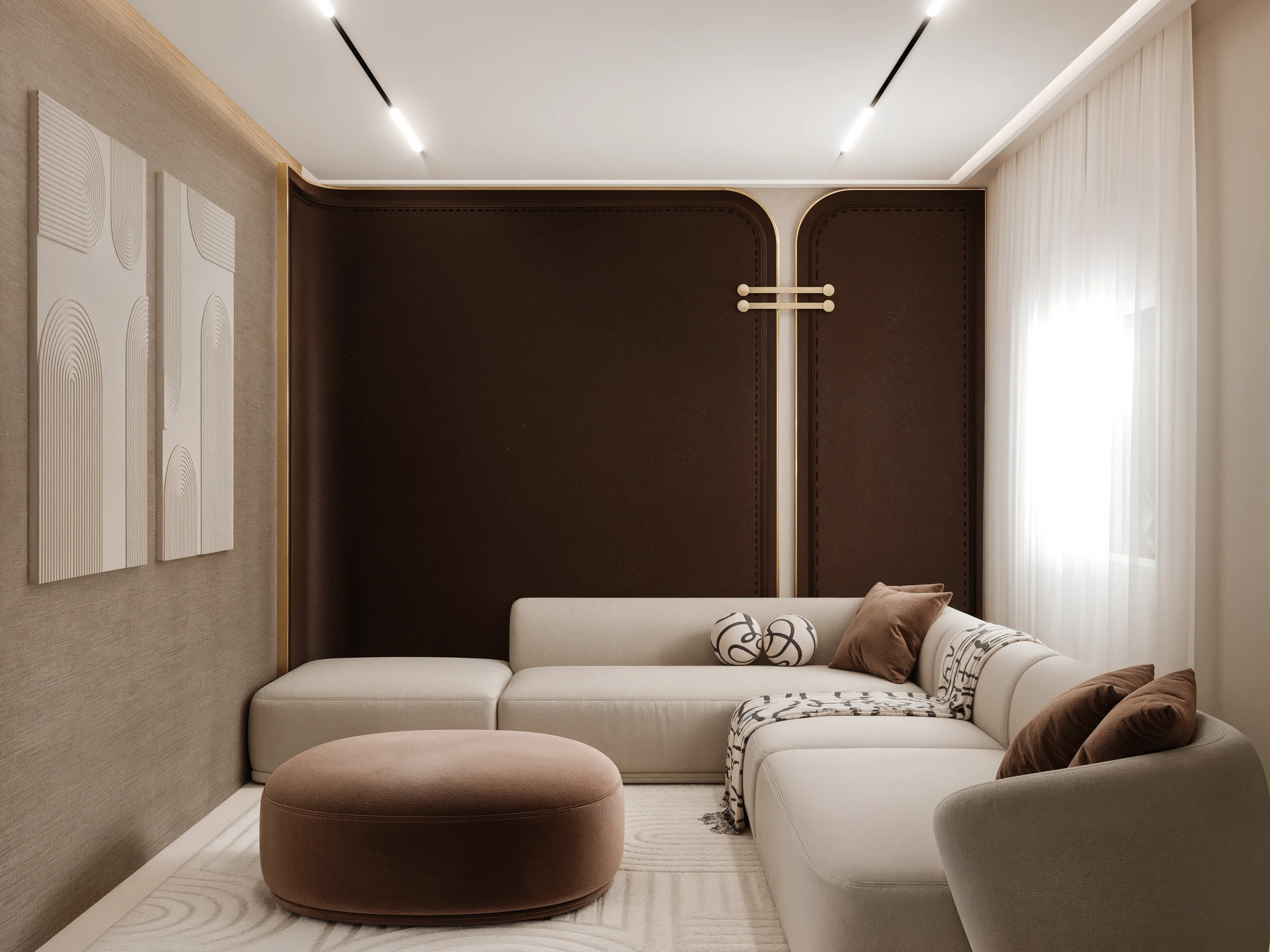 Salon Principal – Appartement de Luxe Signature