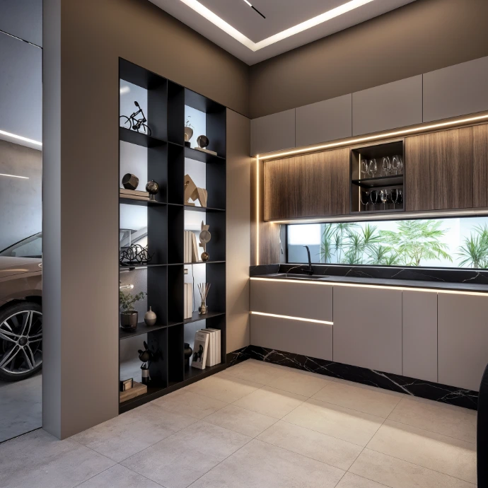 luxurious modern kitchen interior design