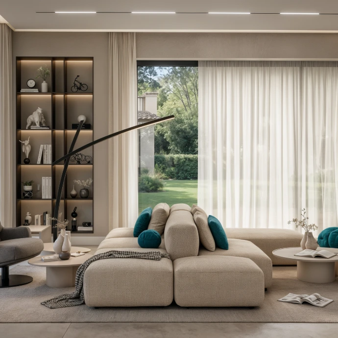 Interiorismo de lujo para residencia privada diseñado por Darchex