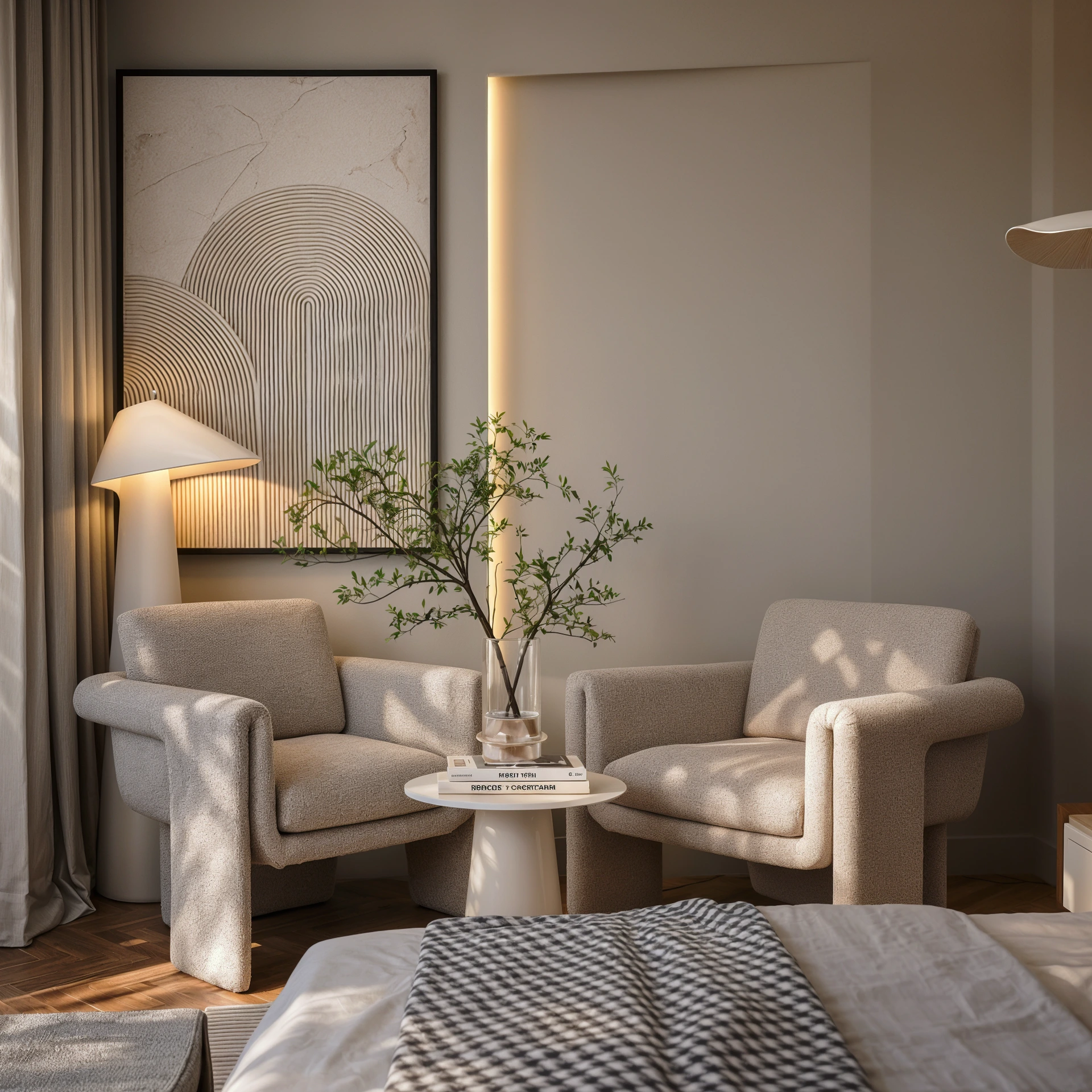 Espace Lounge Suite Parentale / Zona Lounge en Suite Principal